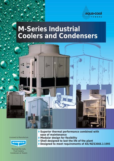 M-Series Industrial Coolers And Condensers - Tasman Cooling ...