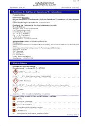 Sicherheitsdatenblatt Descogen F - Antiseptica