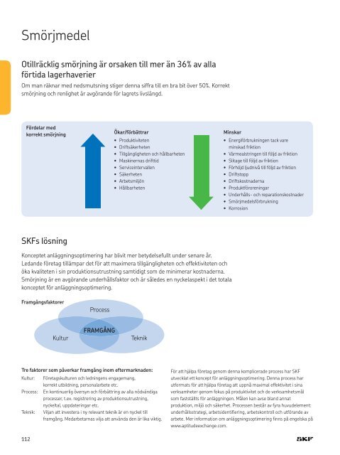 SKFs underhålls- och smörjprodukter - SKF.com