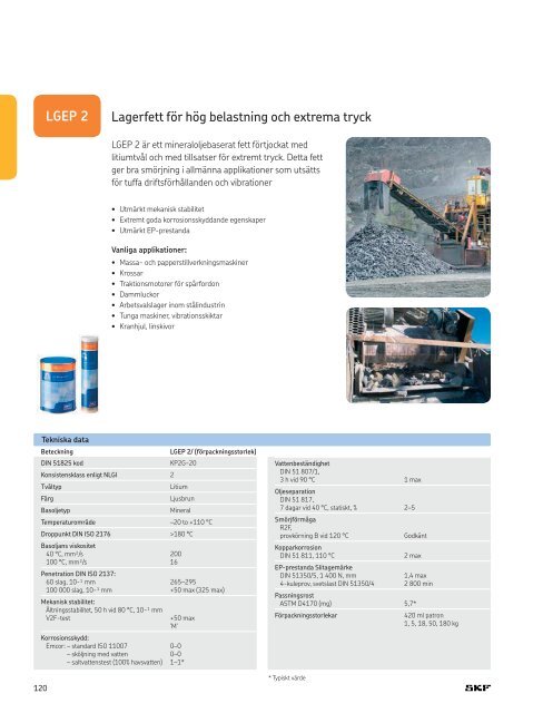 SKFs underhålls- och smörjprodukter - SKF.com