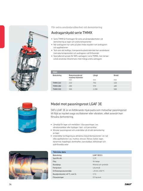 SKFs underhålls- och smörjprodukter - SKF.com