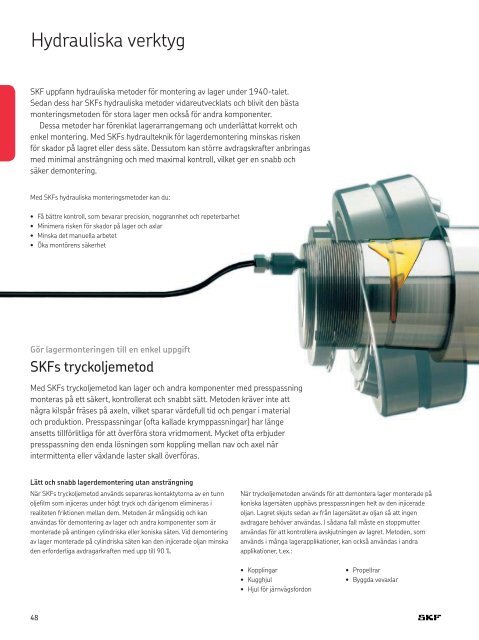 SKFs underhålls- och smörjprodukter - SKF.com