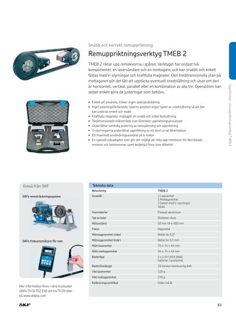 SKFs underhålls- och smörjprodukter - SKF.com