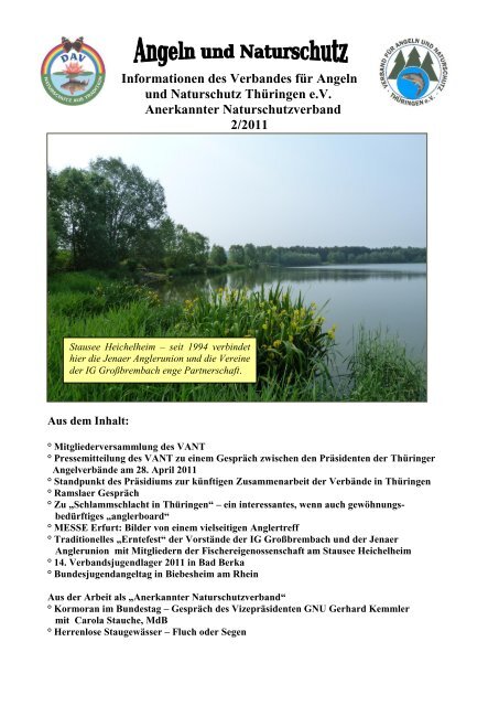 KLICKEN: PDF-Datei - Verband für Angeln und Naturschutz ...