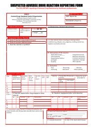 suspected adverse drug reaction reporting form - Central Drugs ...