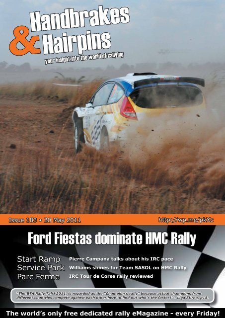 Handbrakes & Hairpins - Issue 183