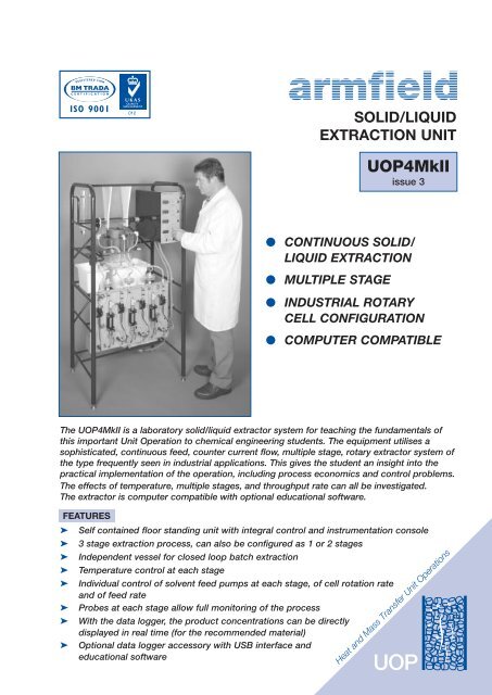 PDF datasheet - Armfield