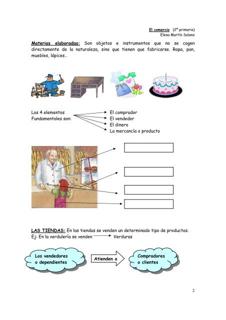 1 EL COMERCIO: consiste en comprar o vender mercancías. En el ...