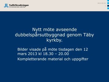 Täby kommun 2013-03-12 - SL