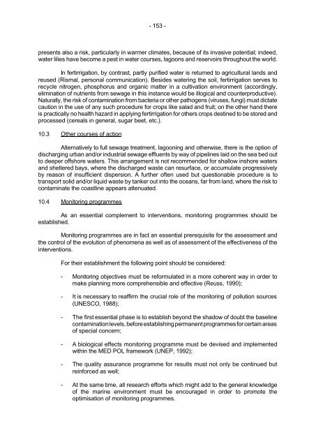 MAP Technical Reports Series No. 106 UNEP