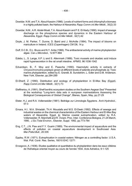 MAP Technical Reports Series No. 106 UNEP