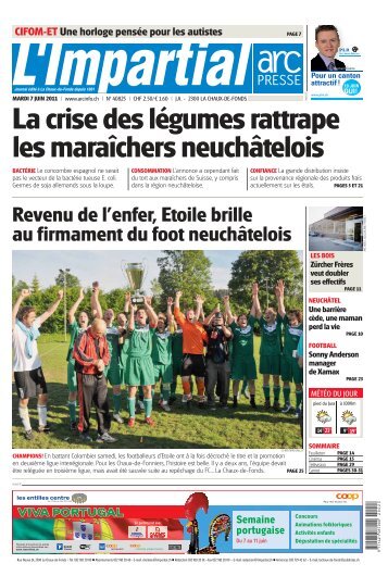 Revenu de l'enfer, Etoile brille au firmament du foot neuchâtelois