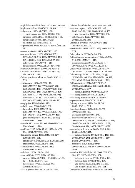 Die Veröffentlichungen von Helmut Melzer und ein Index der in ...