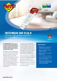 WLAN USB Stick N - Fritz