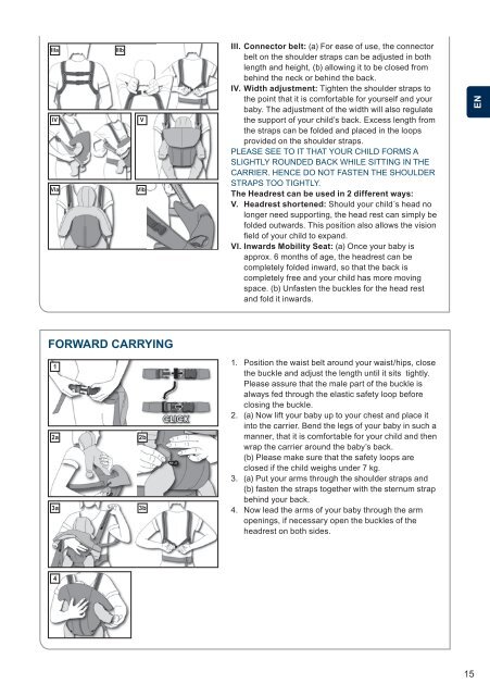 CYBEX first.GO baby carrier