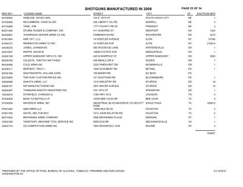 2008 AFMER Report - Dan Wesson Collector's Association