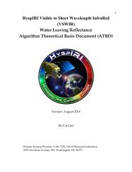 VSWIR Level 2 Water Leaving Reflectance - HyspIRI Mission Study ...