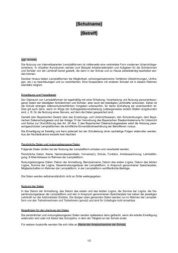 Einverständniserklärung für Darsteller / Mitwirkende im ...