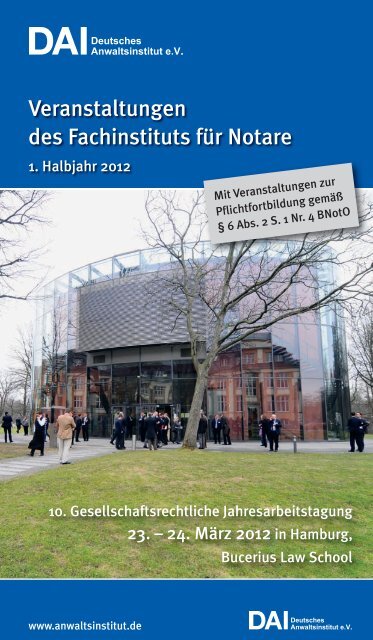 V E R S IO N ... w w w .s igm a nota r.de - Deutsches Anwaltsinstitut eV