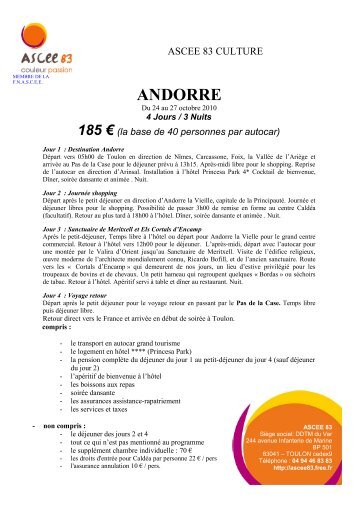 ANDORRE - Ascee83 - Free