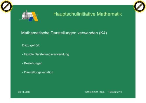 Hauptschulinitiative Mathematik