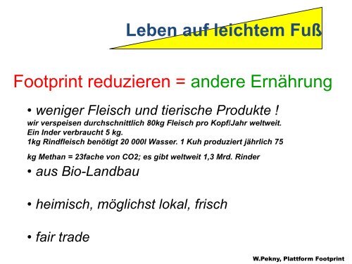 Ökologischer Fußabdruck