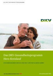 Pdf Datei Beschreibung Bestmed Tarifsystem Tarife Bm1 3 Dkv