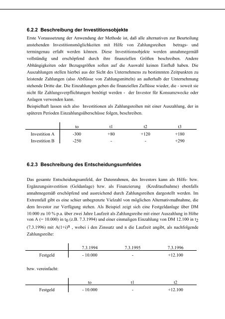 vollständiger Finanzplan (Modul 6)