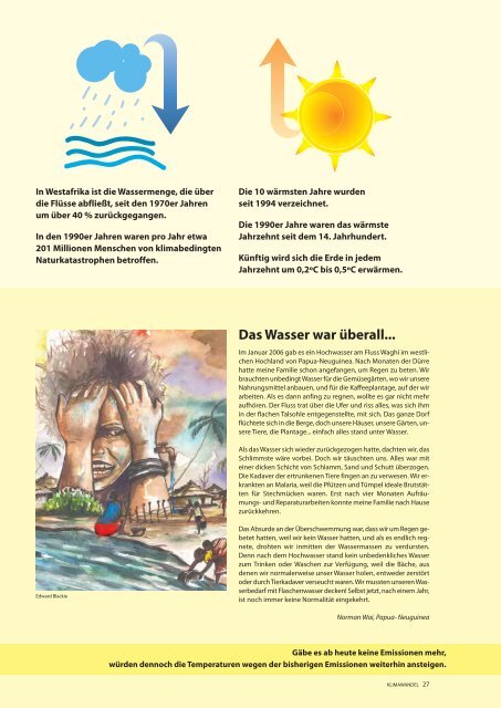 Wasser: (k)ein Recht für alle? - Stiftung Bildung und Entwicklung