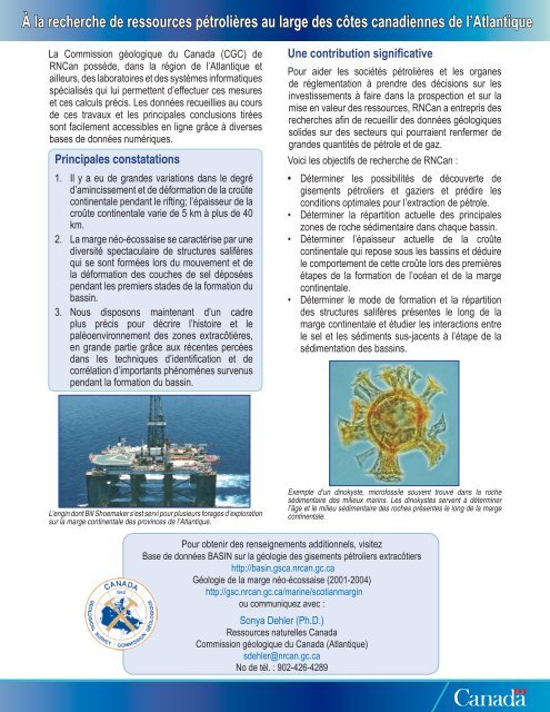 À la recherche de ressources pétrolières au large des côtes ...