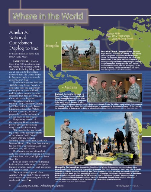 Warriors - Alaska - Department of Military and Veterans Affairs ...