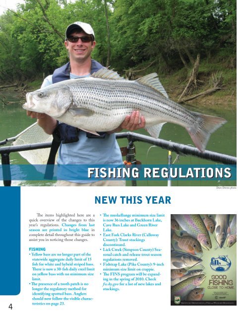 Fishing Regulations - Kentucky Department of Fish and Wildlife ...