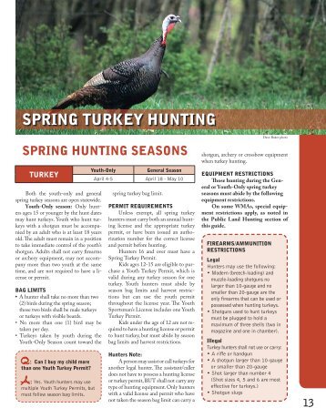 spring turkey hunting - Kentucky Department of Fish and Wildlife ...