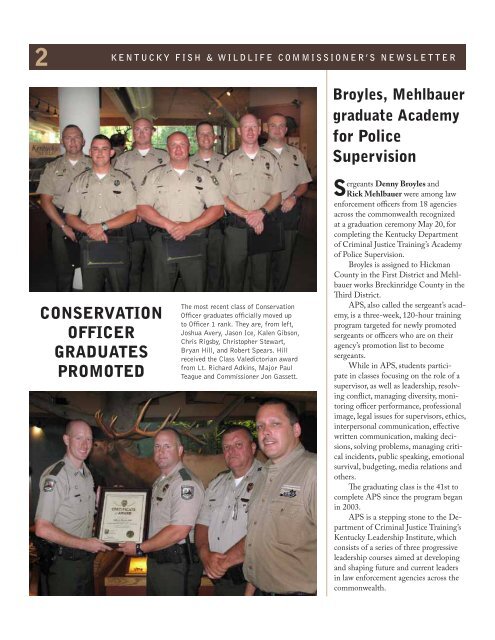 June 2011 - Kentucky Department of Fish and Wildlife Resources