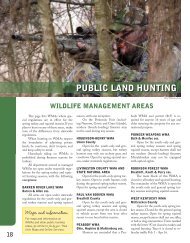 PUBLIC LAND HUNTING - Kentucky Department of Fish and Wildlife ...