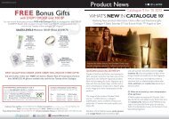 FREE Bonus Gifts - Oriflame