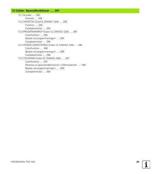 iTNC 530 - heidenhain