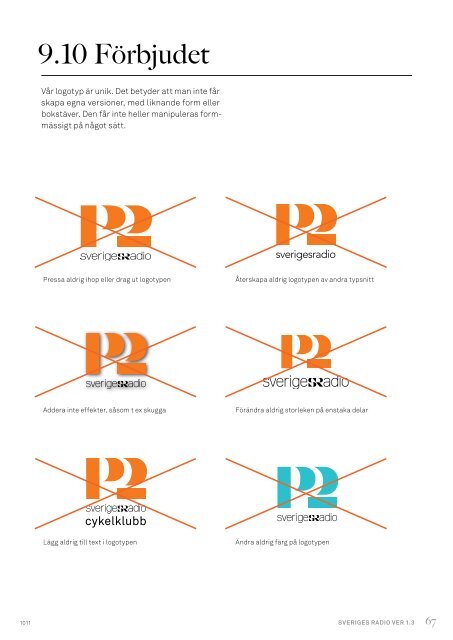 Manual för P2-logotyper (pdf) - Sveriges Radio