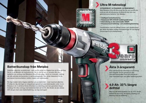 2013 Cordless Competence SE - Metabo