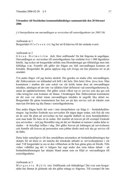 Debattprotokoll (297 kb) - Insyn