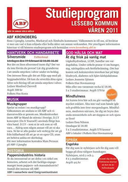 Studieprogram - ABF