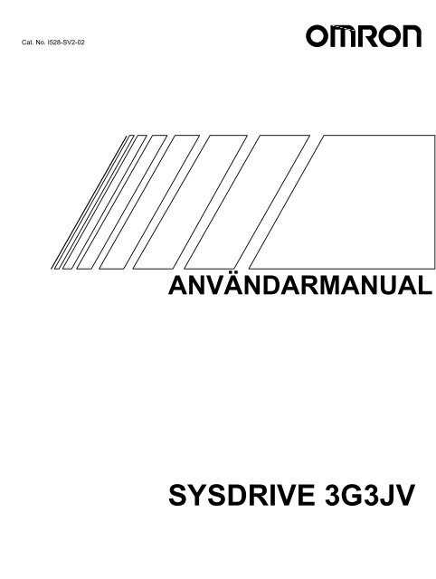 3G3JV Användarhandbok