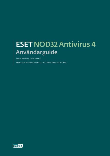 Användarguide - Eset