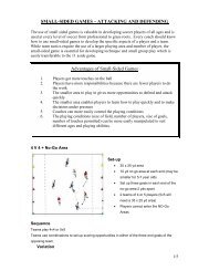 SMALL-SIDED GAMES – ATTACKING AND DEFENDING ...