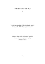 On deontic modality, directivity, and mood A case study of Dutch ...