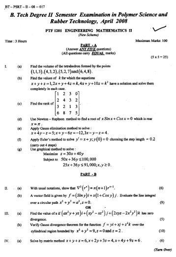 Engineering Mathematics II April 2008.pdf - DSpace at CUSAT