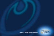 2008-09 REPORT TO THE COMMUNITY - Edmonton Oilers