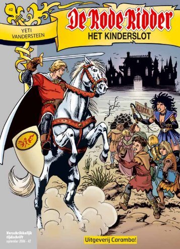 Het verzamelobject: de Rode Ridder-cover van Yeti - pdf.klasse.be