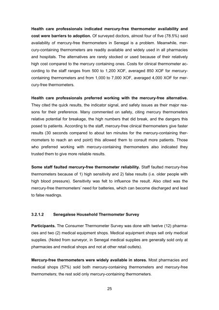 Market analysis of some mercury-containing products and their ...