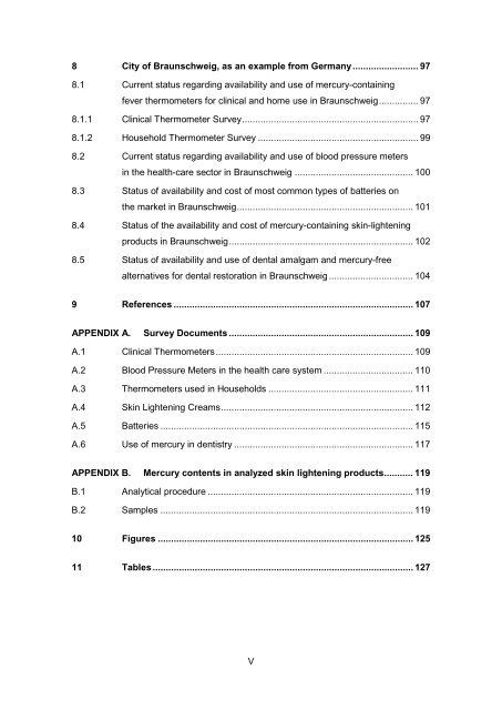 Market analysis of some mercury-containing products and their ...